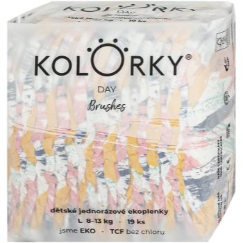 Kolorky Day Brushes scutece ECO de unică folosință - imagine 2